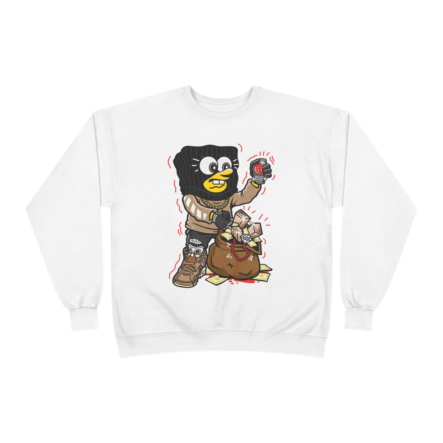 Ski Mask Sponge Sweatshirt