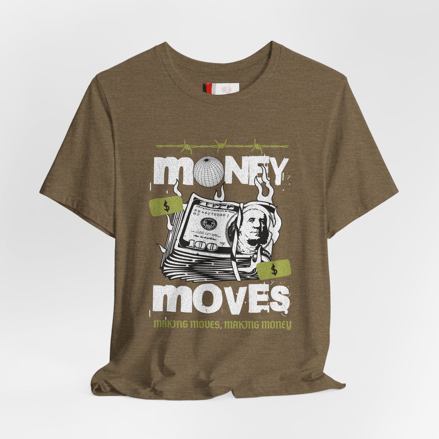 MONEY MOVES GRAPHIC T-SHIRT