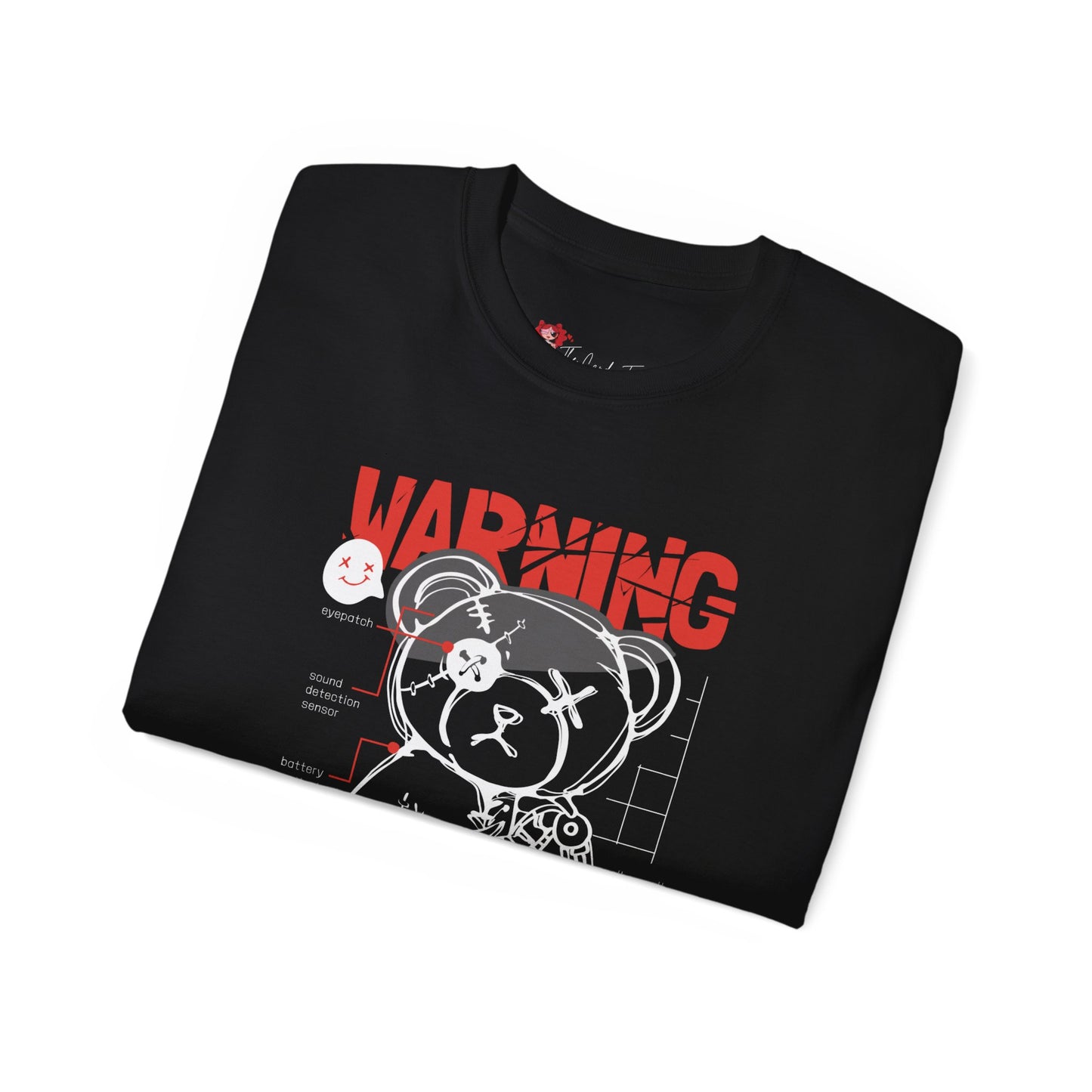 Warning Teddy Tee