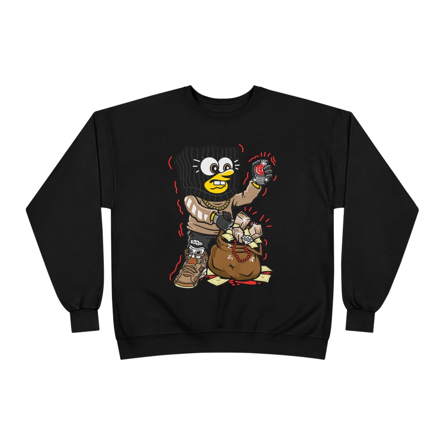 Ski Mask Sponge Sweatshirt